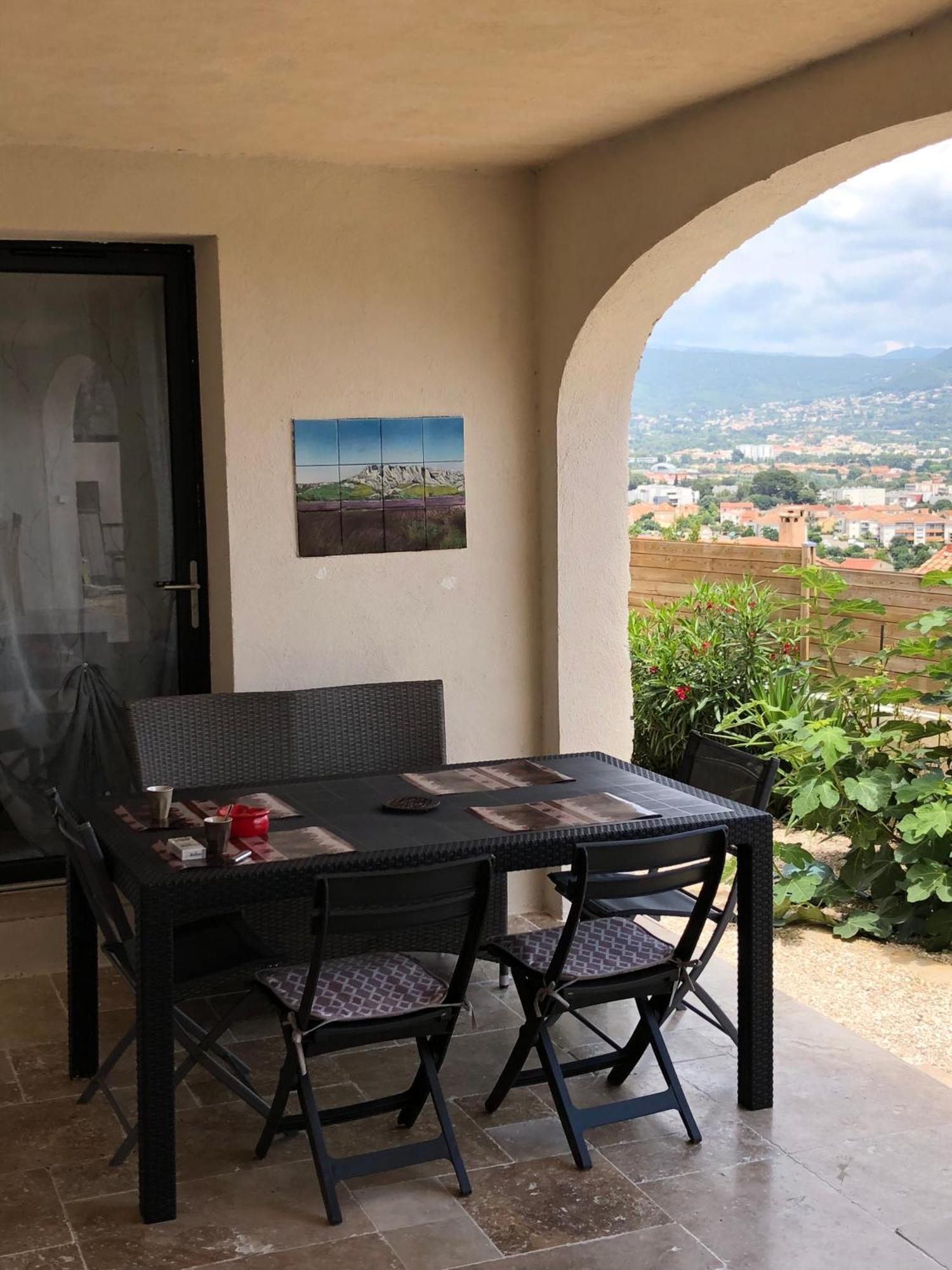 Rez-De-Villa Vue Mer Panoramique 4 P - Soleil Levant 拉西约塔 外观 照片